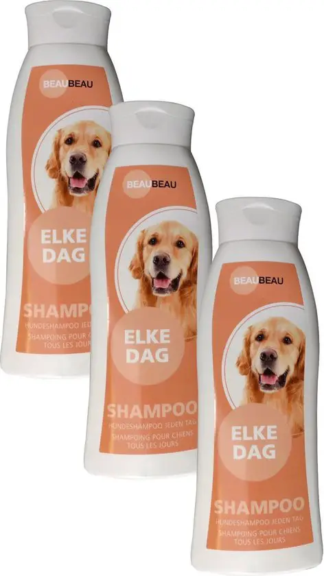 Beaubeau Hondenshampoo Elke Dag - Hondenvachtverzorging - 3 x 500 ml