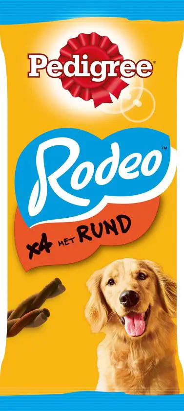 Pedigree Rodeo Kauwsticks - Rund - Hondensnacks - 6 x 4 stuks