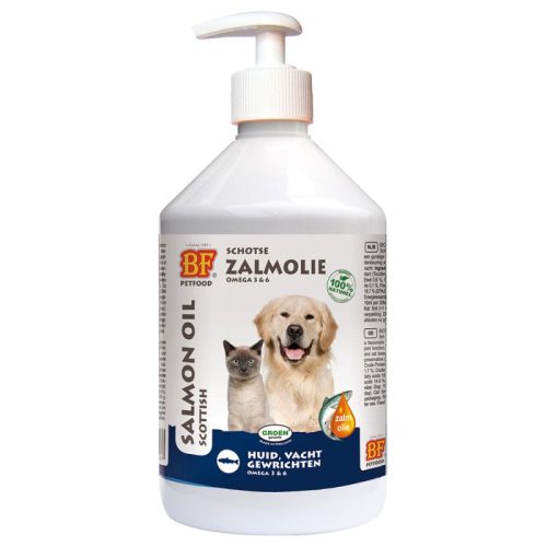 BF Petfood Zalmolie 500ml