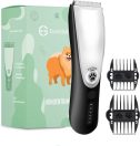 Essential Goods Professionele Hondentondeuse – Hondentrimmer - Draadloos – Opzet Kammen – Dik/Dunne Vacht - Honden/Katten - Zwart/Zilver