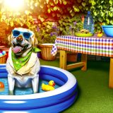 Handleiding labrador zomerse accessoires Voor Een Gelukkige Labrador