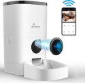 PIXMY - Automatische Voerbak - 4L - Wi-Fi - Met App en Full HD Camera - Voederbak Kat - Voerautomaat...