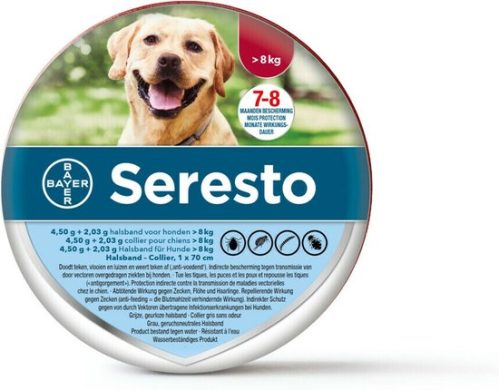 Seresto Vlooien En Tekenband 8+ kg