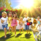 Verbeter Je Labradors Leven Met Labrador met kinderen